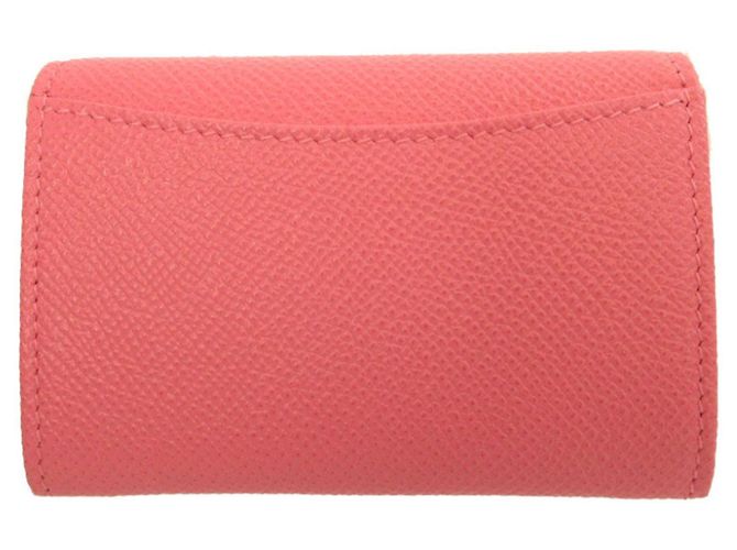 Bulgari Monedero de cuero rosa Bvlgari - vista 3