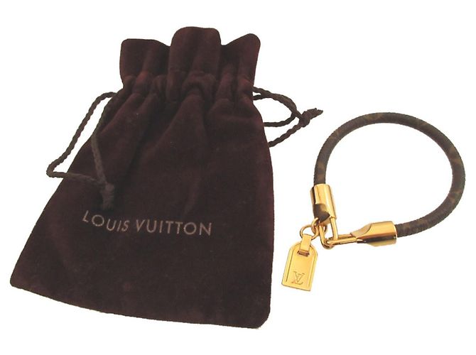Bracciale Brasserie Monogram Rack It di Louis Vuitton Marrone D'oro Monogramma - vista 2