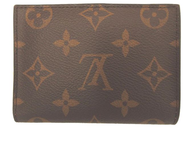 Cartera Lisa Monogram Louis Vuitton Castaño Rosa Monograma - vista 2
