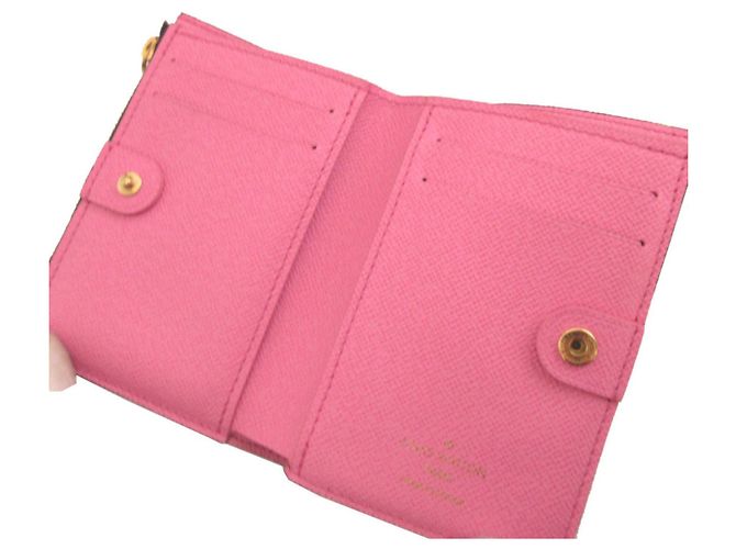 Cartera Lisa Monogram Louis Vuitton Castaño Rosa Monograma - vista 3