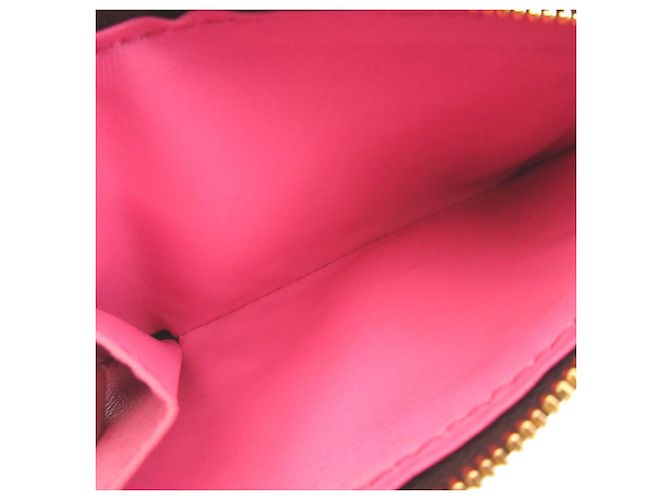 Cartera Lisa Monogram Louis Vuitton Castaño Rosa Monograma - vista 5