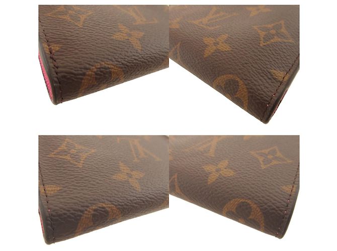 Cartera Lisa Monogram Louis Vuitton Castaño Rosa Monograma - vista 6