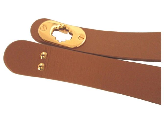 Bracciale in pelle marrone con charm 30 Montaigne Christian Dior - vista 3