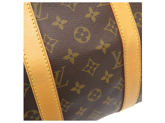Borsa Boston Keepall 45 Monogram Louis Vuitton Marrone Monogramma - vista 8