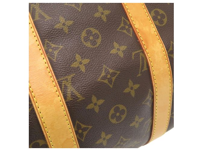 Borsa Boston Keepall 45 Monogram Louis Vuitton Marrone Monogramma - vista 9