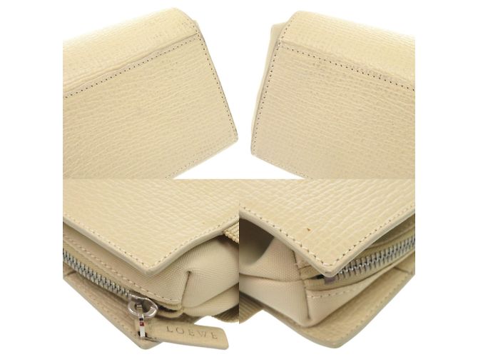 Loewe Logo Leder Tasche in Elfenbein Roh - Ansicht 8