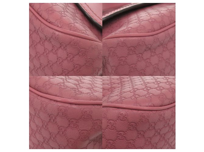 Borsa a Spalla in Pelle Micro Guccissima Sukey di Gucci Rosa - vista 4