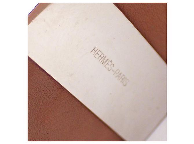 Hermès Hermes Collier de Chien Leder Orange - Ansicht 5