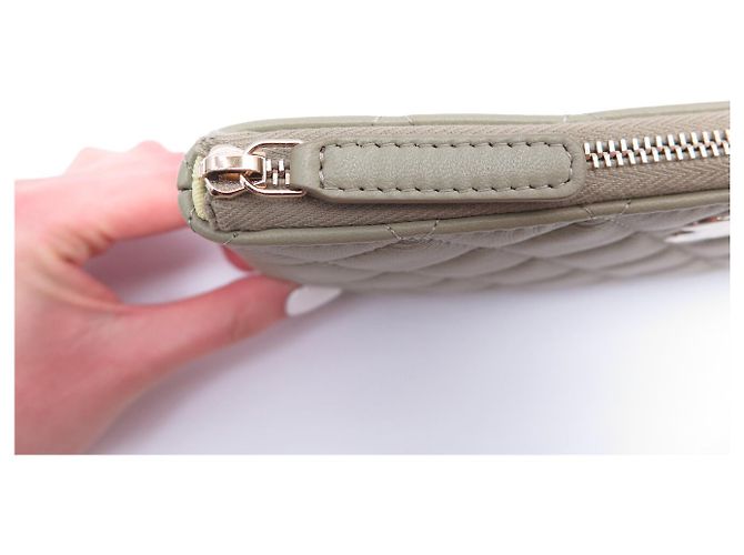 Timeless NUOVA POCHETTE CHANEL CLASSICA IN PELLE QUILTED VERDE - vista 13