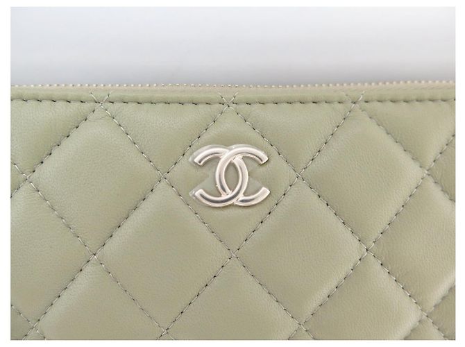 Timeless NUOVA POCHETTE CHANEL CLASSICA IN PELLE QUILTED VERDE - vista 6