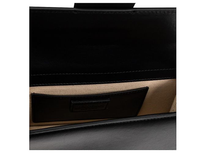 Borsa Le Grand Bambino di Jacquemus - Logo Argento Nero - vista 4