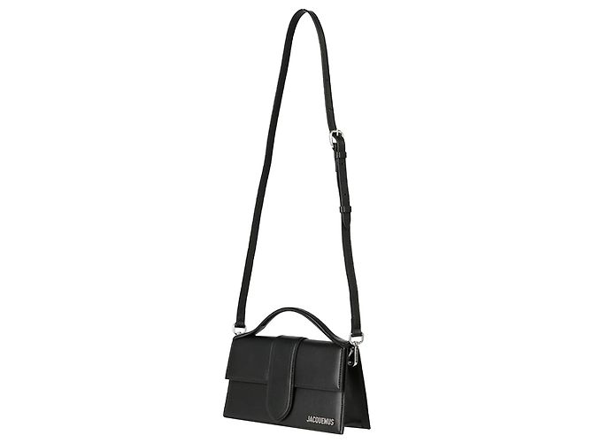 Borsa Le Grand Bambino di Jacquemus - Logo Argento Nero - vista 6