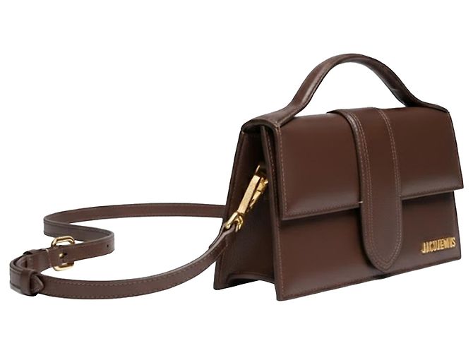 Sac Le Grand Bambino de Jacquemus Marron - vue 2
