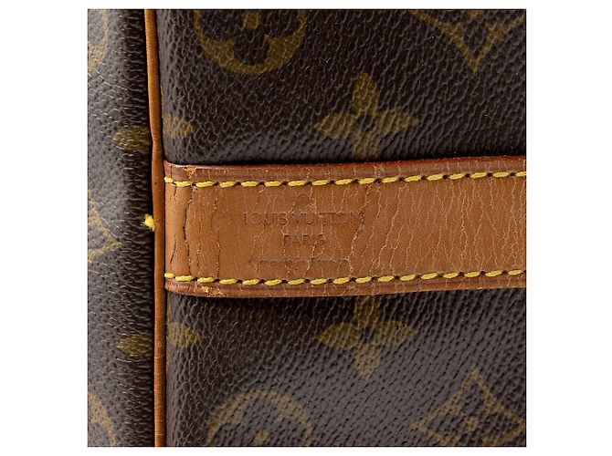 Duffle Louis Vuitton Vintage Monogram Canvas Keepall Bandouliere 50 Marrone - vista 8