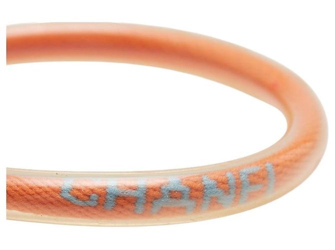 Timeless Bracciale Logo Linea Sport di Chanel Arancione - vista 4
