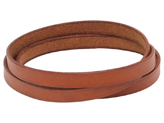 Hermès Hermes Api1 Lederarmband Braun - Ansicht 2