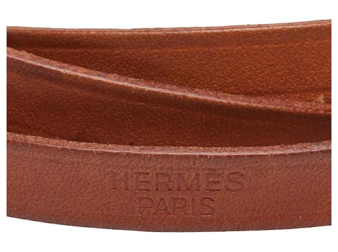 Hermès Hermes Api1 Lederarmband Braun - Ansicht 4