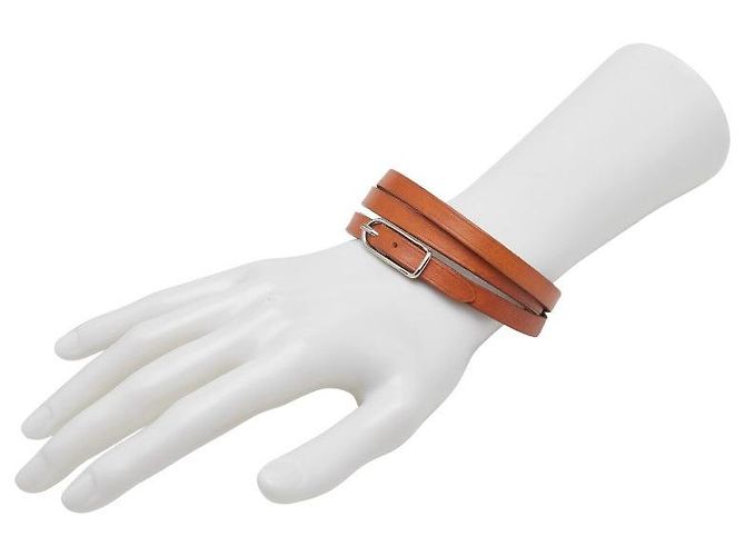 Hermès Hermes Api1 Lederarmband Braun - Ansicht 6
