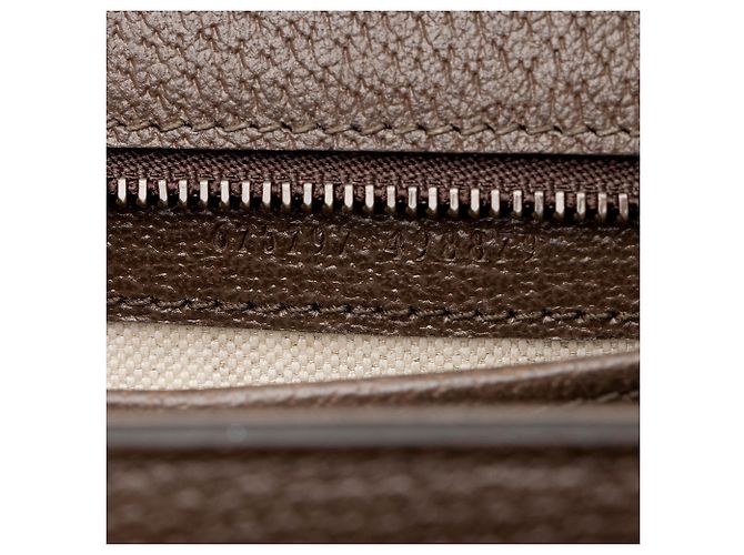 Gucci Jumbo GG Tela Bamboo 1947 Piccolo Manico Superiore - vista 6