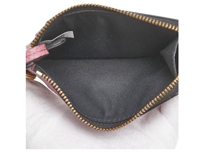 MARC JACOBS El Estuche de Monedas y Tarjetas Bold de Cuero - vista 8