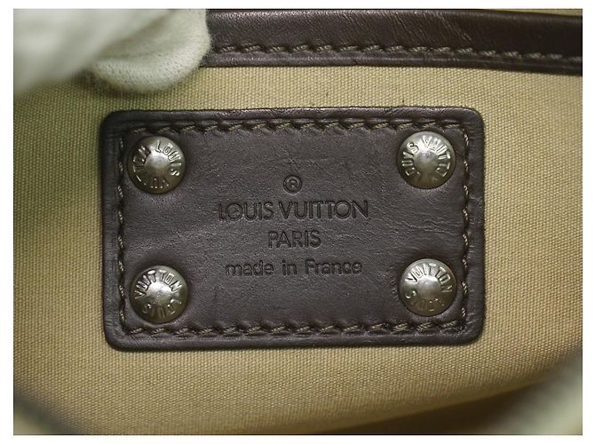 Pochette Monogram Patchwork Conte De Fees di Louis Vuitton Cachi - vista 5