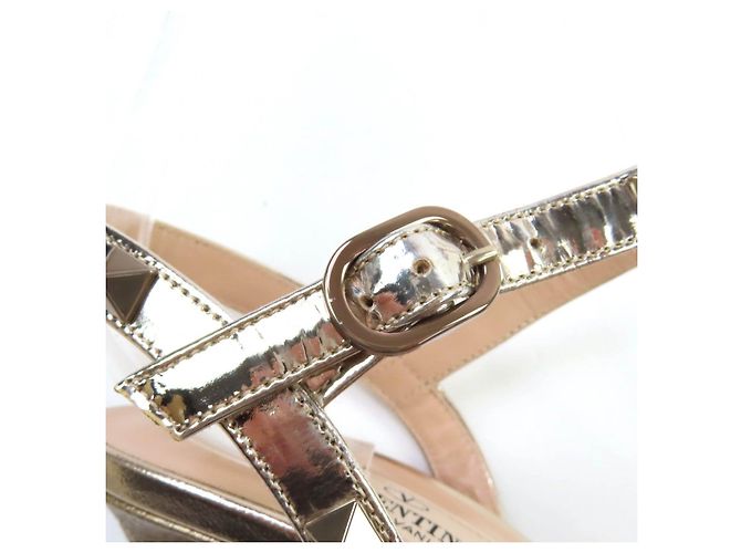 Pumps in pelle Valentino Garavani D'oro Bronzo - vista 10