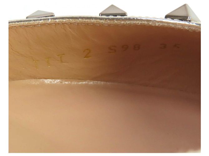 Pumps in pelle Valentino Garavani D'oro Bronzo - vista 12