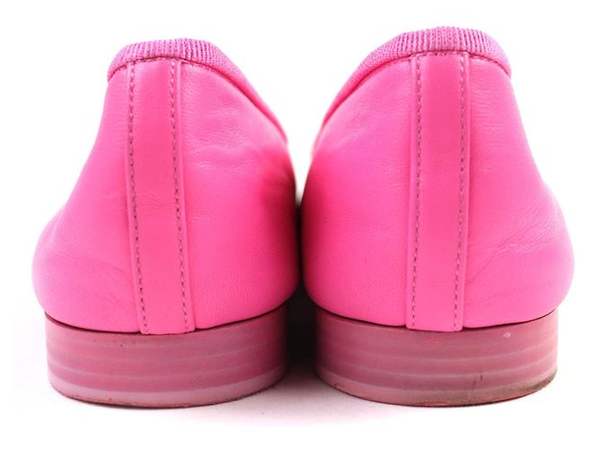 Timeless Lederpumps mit COCO-Markierung von Chanel Pink - Ansicht 6