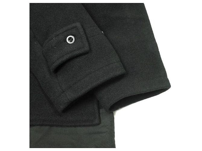 Autre Marque Abrigo de lana Melton retráctil Monty Gloverall × Engineered Garments Negro - vista 8