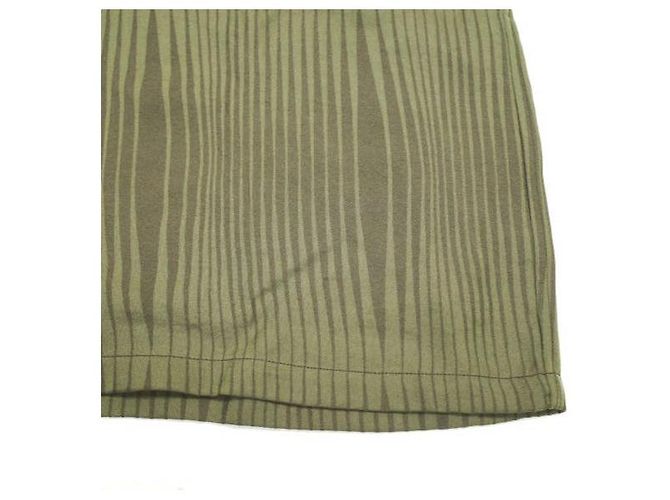 Autre Marque Camicia V Collo R/N Strisce Ondulate Jq. Verde Verde oliva - vista 7