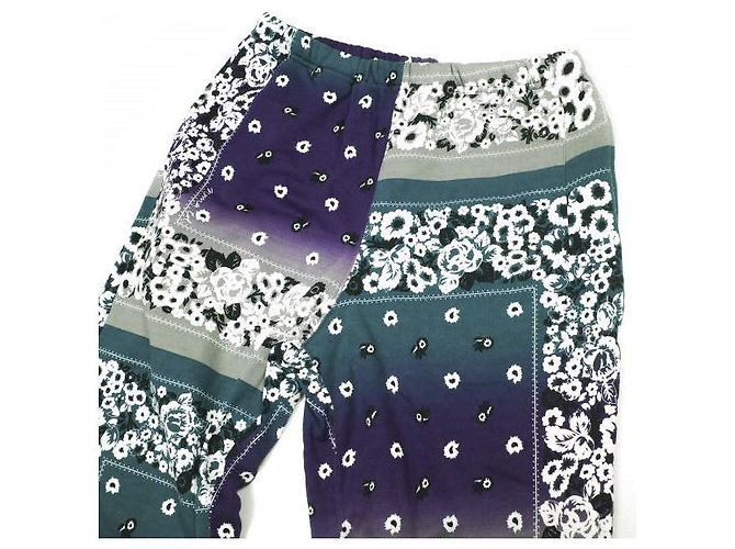 Autre Marque Needles × NOMA t.d. Pantalón de Sudadera de Algodón DRAW YOUR GARDEN Púrpura - vista 5