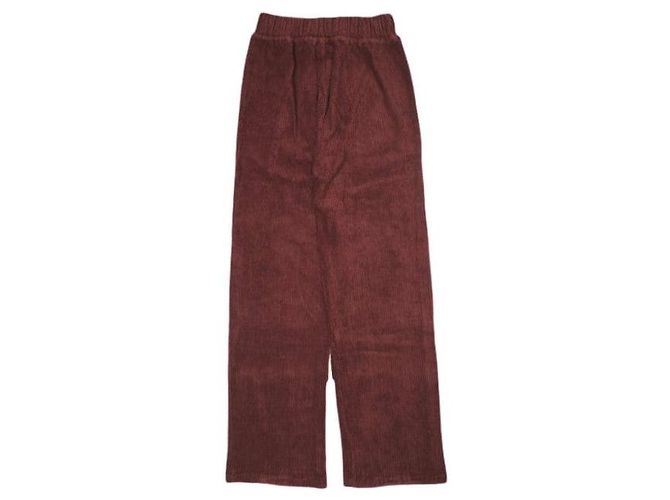 Autre Marque Pantaloni DOUGLAS Baserange in cotone biologico Marrone - vista 2