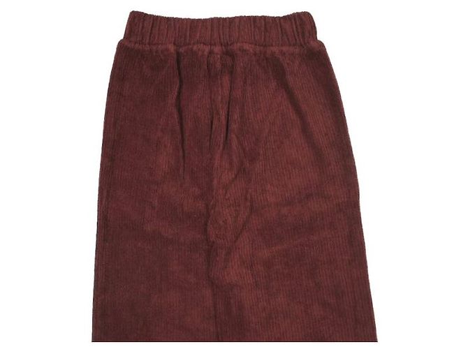 Autre Marque Pantaloni DOUGLAS Baserange in cotone biologico Marrone - vista 6