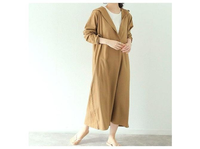 Autre Marque VESTER KLEID BASERANGE Wildseidenkleid Braun - Ansicht 3