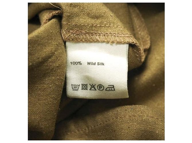 Autre Marque VESTER KLEID BASERANGE Wildseidenkleid Braun - Ansicht 9