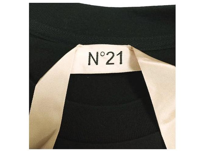 Autre Marque Camiseta de algodón N°21 24SS Negro - vista 5