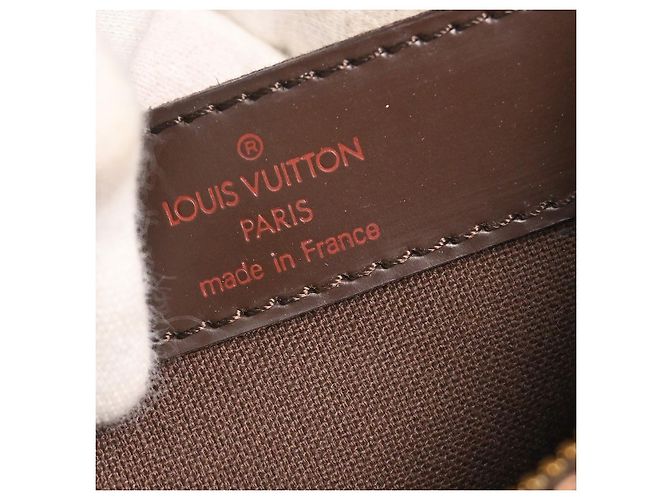 Borsa a mano Naviglio Damier Louis Vuitton Marrone - vista 4