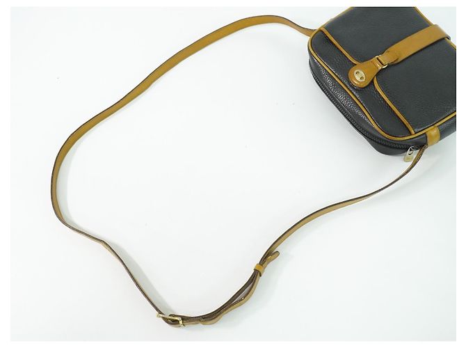 Céline Celine Vintage Schultertasche aus Leder Schwarz - Ansicht 6