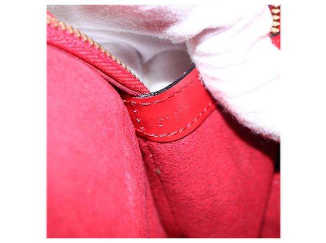 Louis Vuitton Lussac Epi Leather Rosso - vista 7