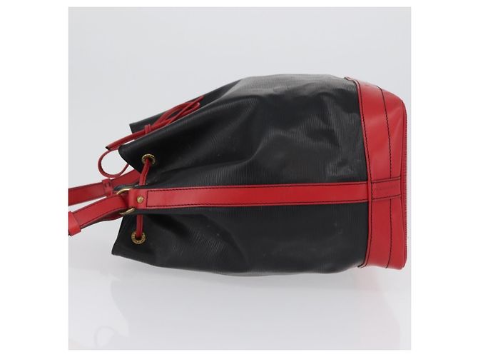 Louis Vuitton Bicolor Noe Epi Leather Large Nero - vista 4