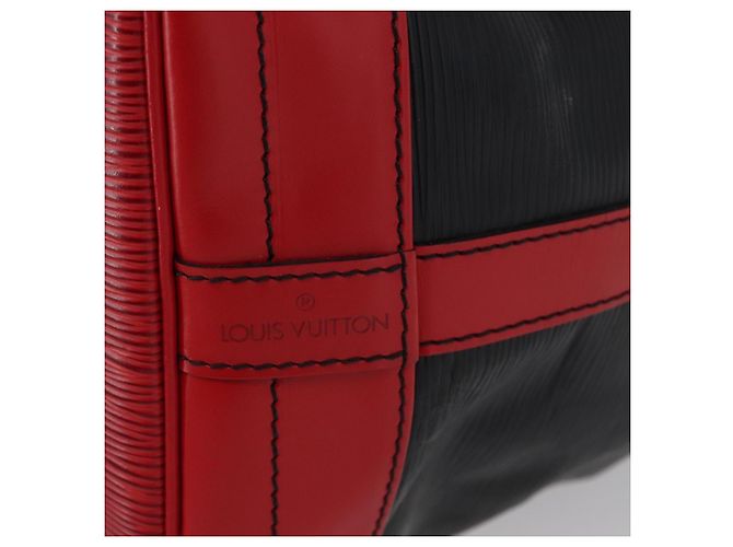 Louis Vuitton Bicolor Noe Epi Leather Large Nero - vista 6