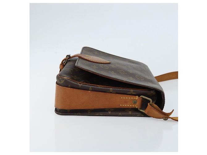 Louis Vuitton Cartouchiere Monogram Canvas GM Marrone - vista 3