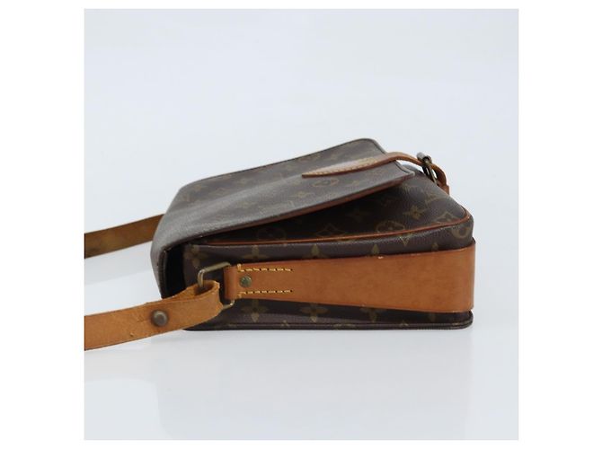 Louis Vuitton Cartouchiere Monogram Canvas GM Marrone - vista 4