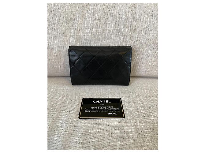 Chanel Cambon Vintage Wallet Black - view 3
