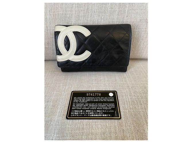 Chanel Cambon Vintage Wallet Black - view 5