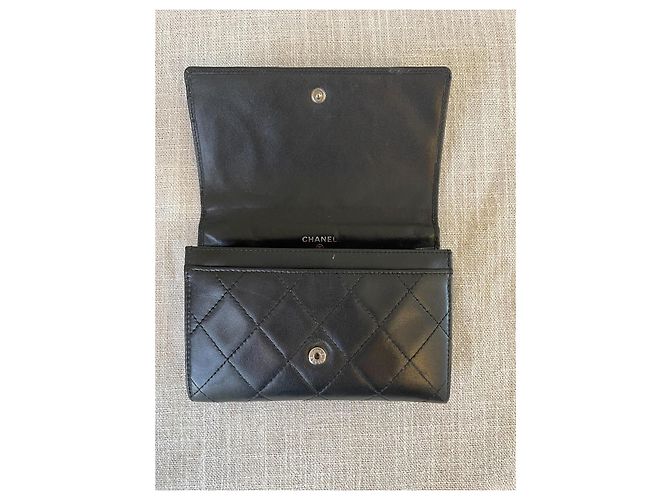 Chanel Cambon Vintage Wallet Black - view 8