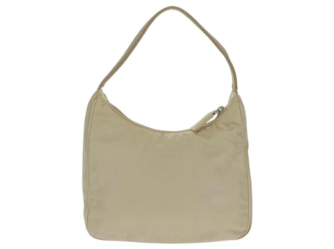 Prada Hobo Tessuto Piccolo Beige - vista 2