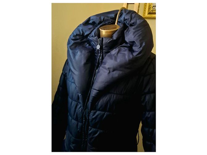 Autre Marque Chaqueta acolchada con cuello alto Azul oscuro - vista 4