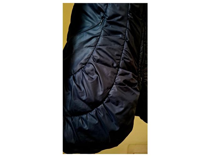 Autre Marque Chaqueta acolchada con cuello alto Azul oscuro - vista 6