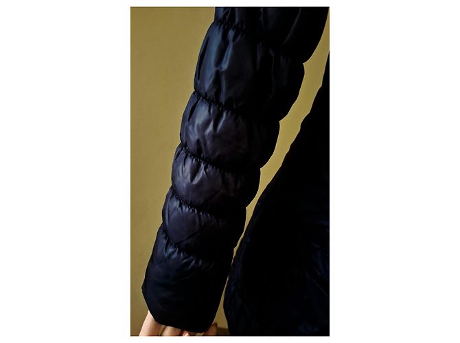 Autre Marque Chaqueta acolchada con cuello alto Azul oscuro - vista 7